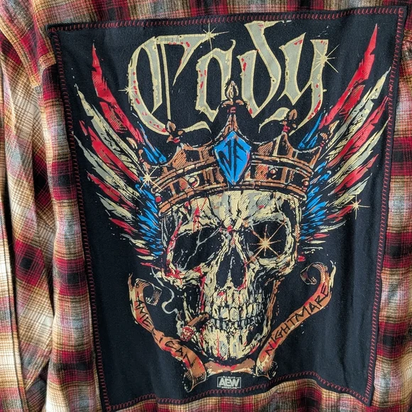 CODY Flannel Plaid Shirt Hand Crafted - Picture 2 of 9